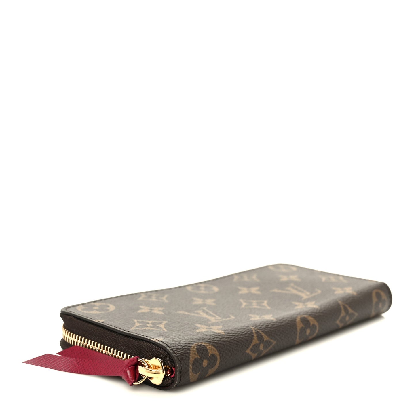 Monogram Clemence Wallet Fuchsia