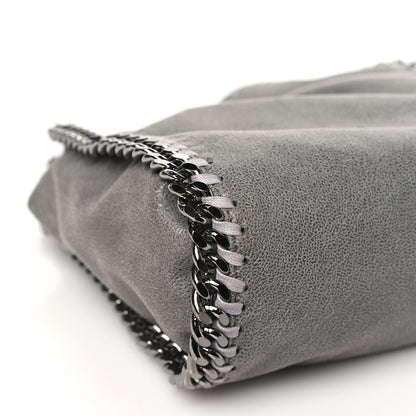 Stella McCartney Shaggy Deer Mini Falabella Fold Over Tote Light Grey 8 of 11