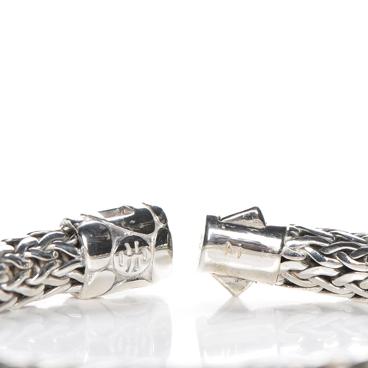 Sterling Silver Small Classic Chain M Bracelet