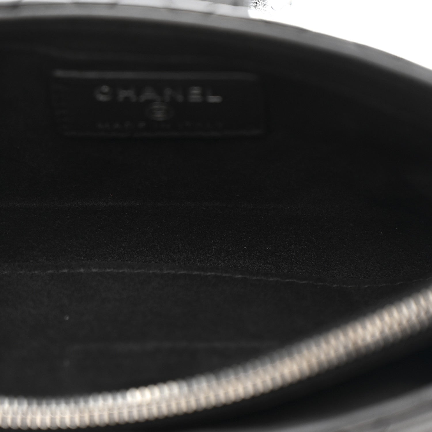 Chanel Calfskin Boy Reverso Mini Pochette Black 5 of 12