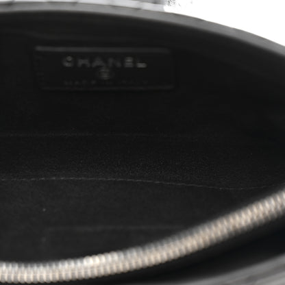 Chanel Calfskin Boy Reverso Mini Pochette Black 5 of 12
