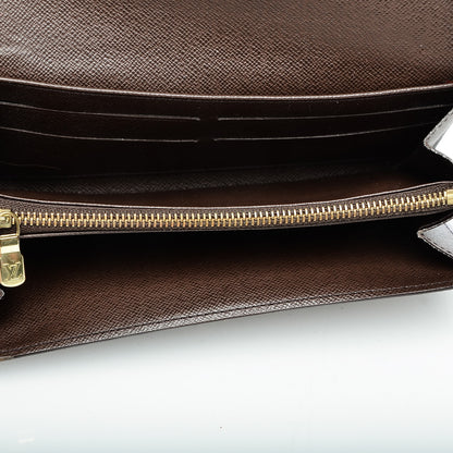 Louis Vuitton Damier Ebene Sarah Wallet 5 of 7