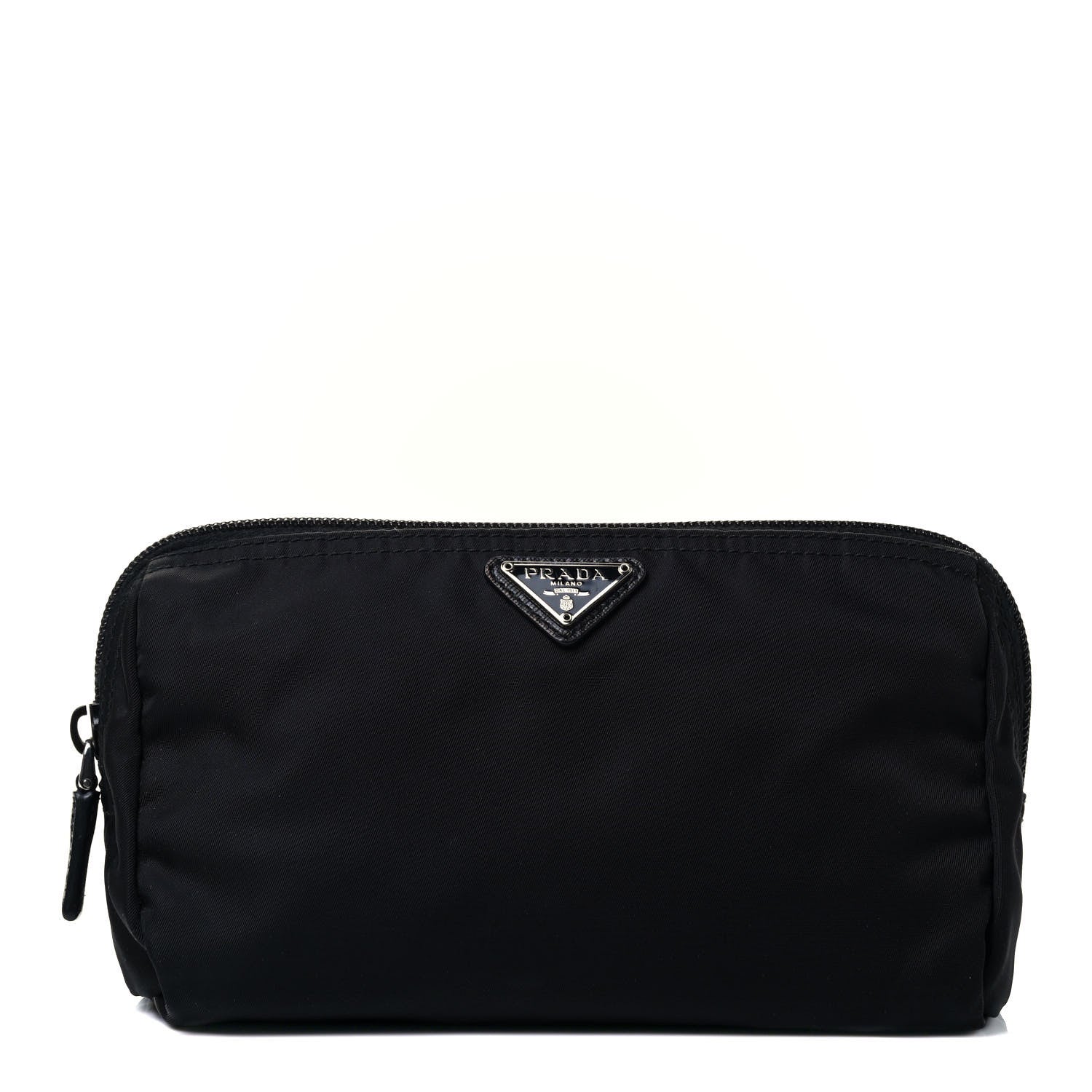 Prada Nylon Vela Cosmetic Pouch Black 1 of 8