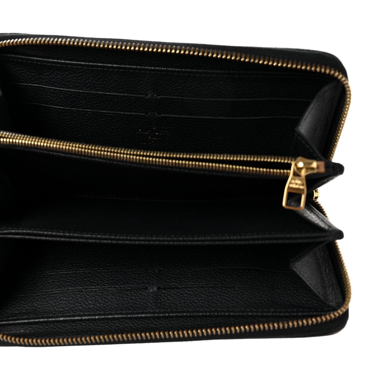 Louis Vuitton Empreinte Zippy Wallet Black 5 of 8