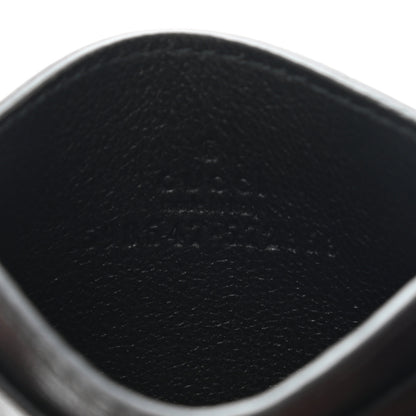 Gucci Azalea Calfskin Marina Card Holder Black 6 of 9