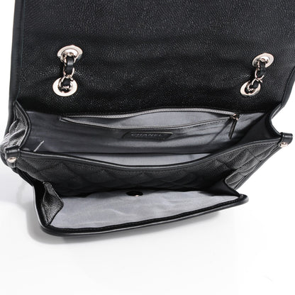 Chanel Caviar Quilted Medium French Riviera Flap Black 8 of 8