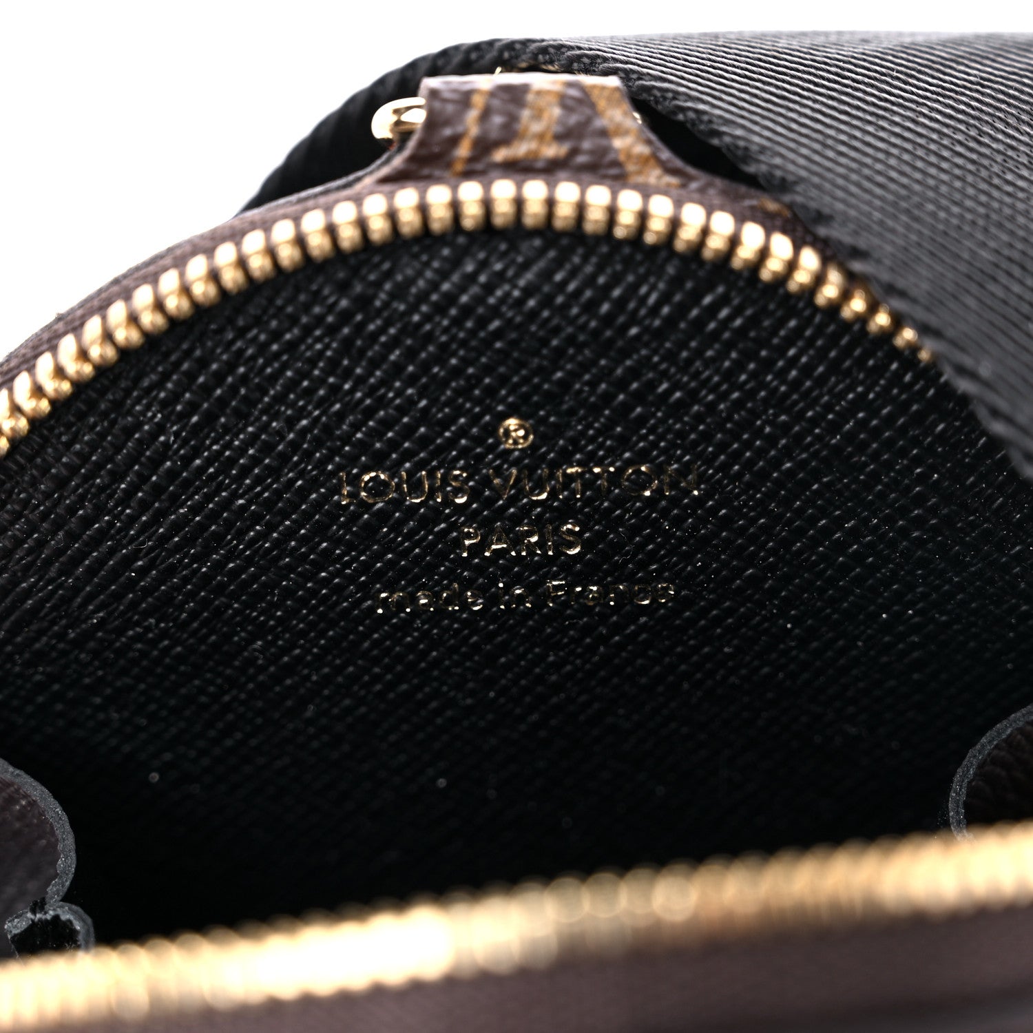 Louis Vuitton Monogram Multi Pochette Accessories Bandouliere Shoulder Strap Black 4 of 4