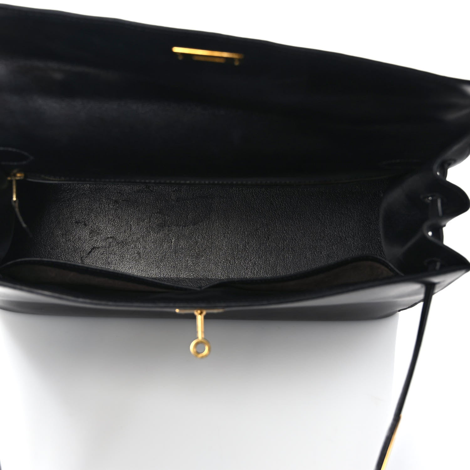 Hermes Box Kelly Sellier 35 Black 5 of 12