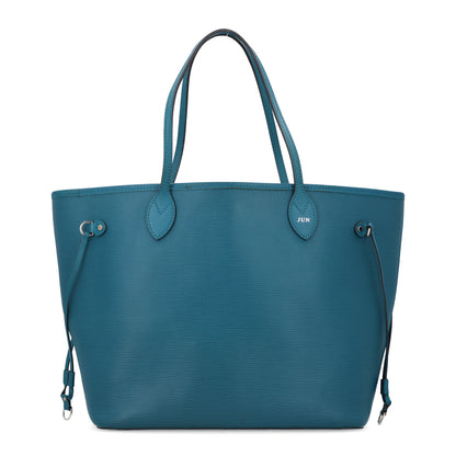 Louis Vuitton Epi Neverfull MM Cyan 1 of 13