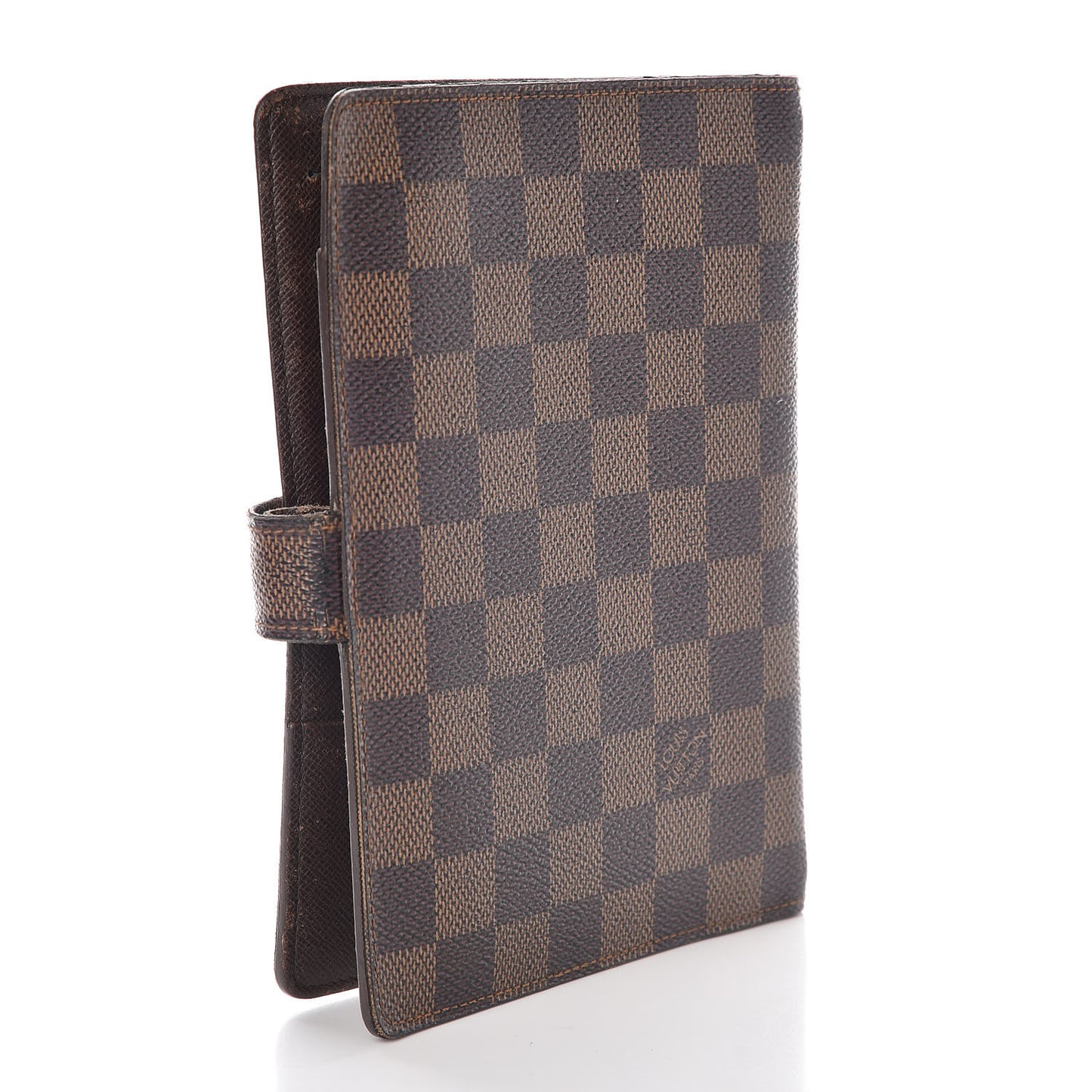 Damier Ebene Medium Ring Agenda Cover
