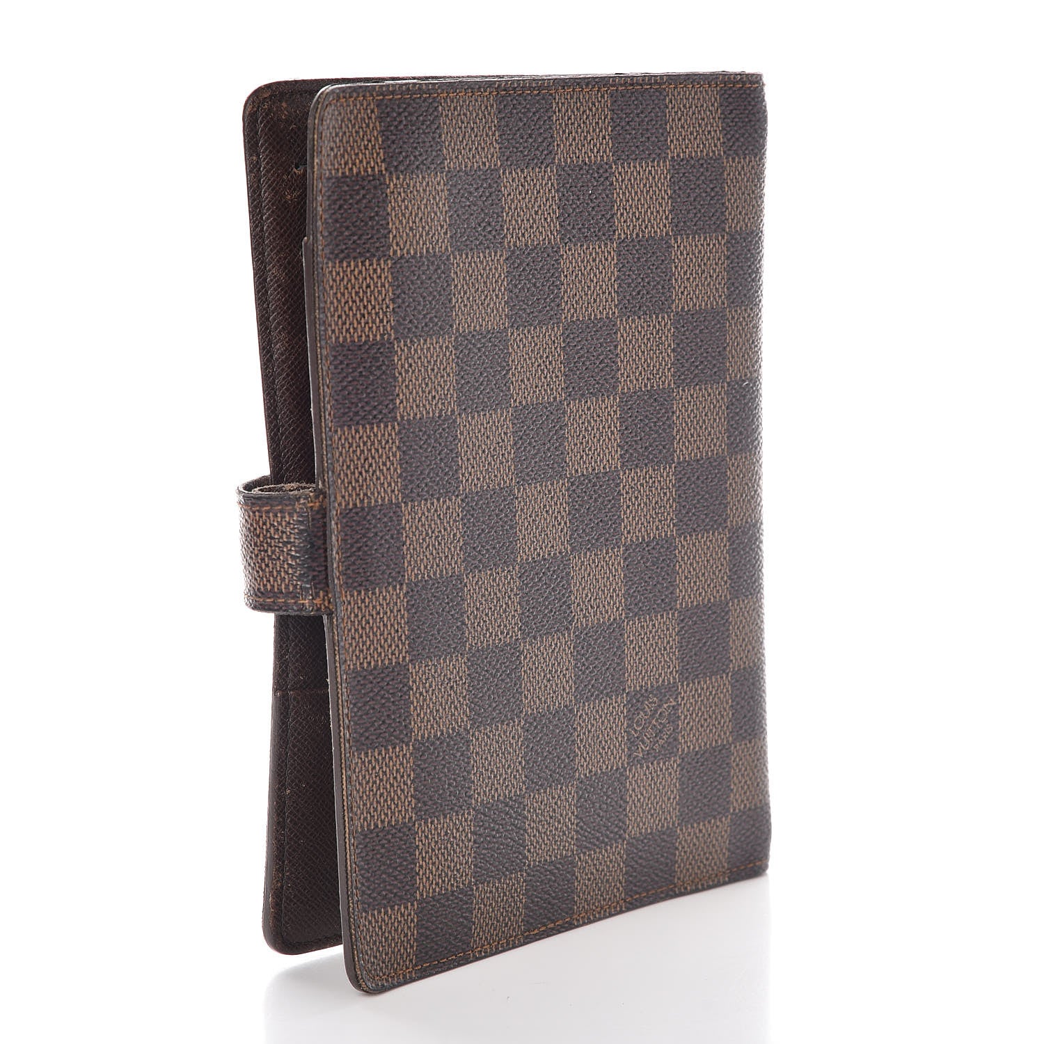 Louis Vuitton Damier Ebene Medium Ring Agenda Cover 3 of 9
