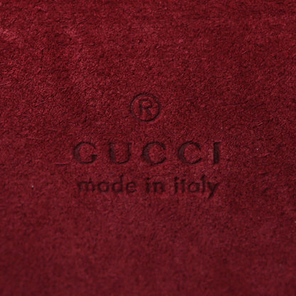 Gucci Crinkled Patent Small Dionysus Shoulder Bag Rosso Ancora Red 6 of 11