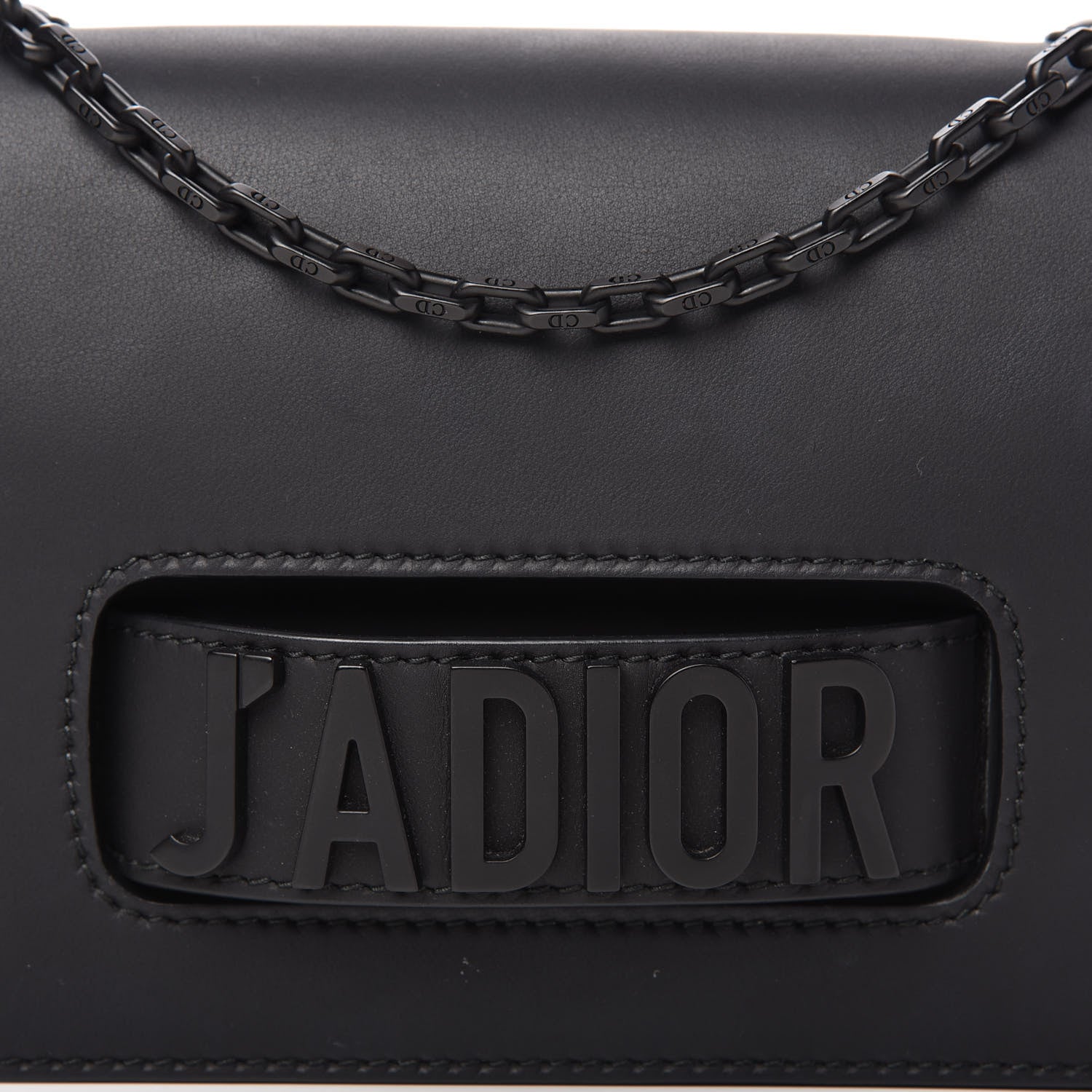 Christian Dior Ultra Matte Calfskin J'Adior Chain Flap Bag Black 9 of 9
