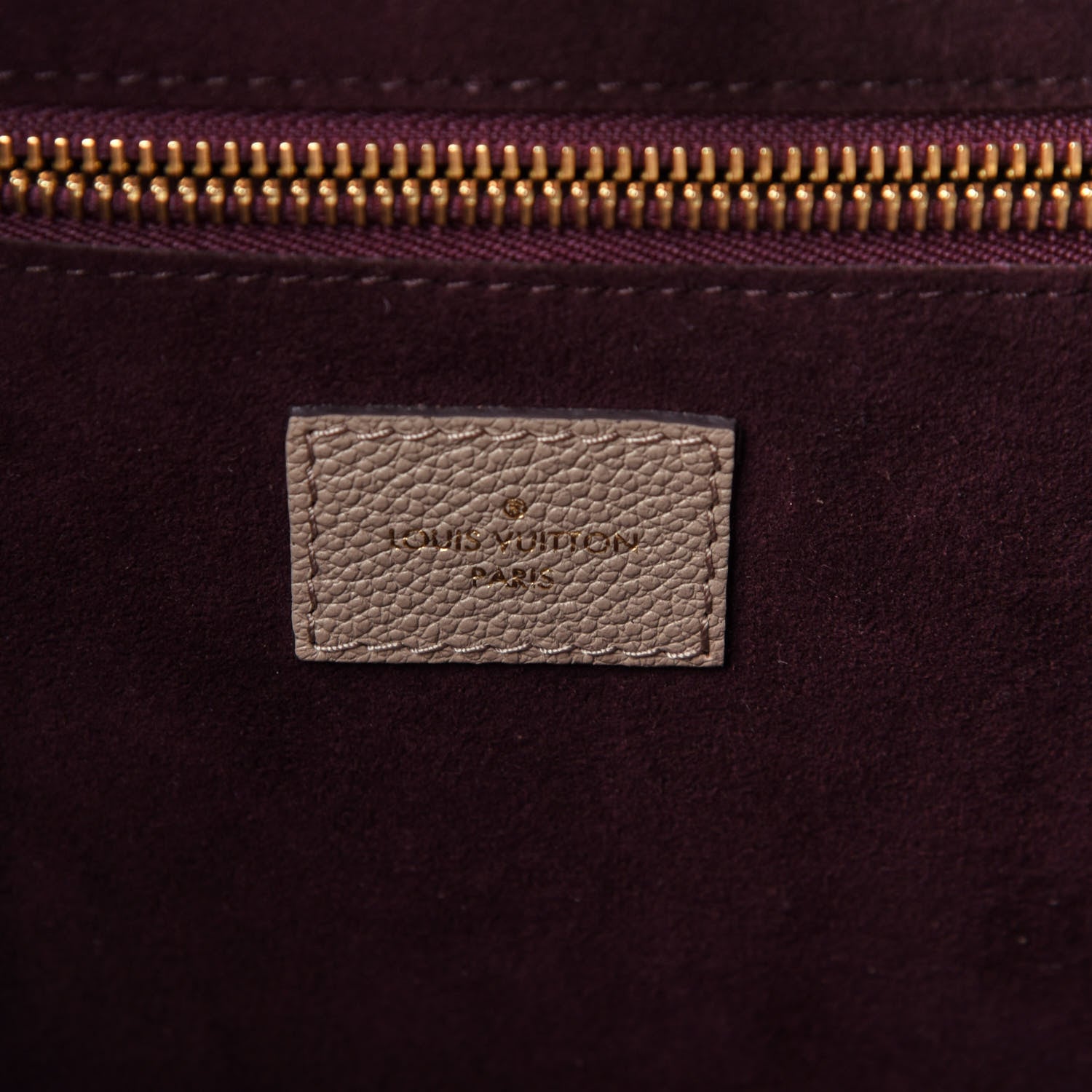 Louis Vuitton Empreinte Monogram Giant Neverfull MM Tourterelle 6 of 10