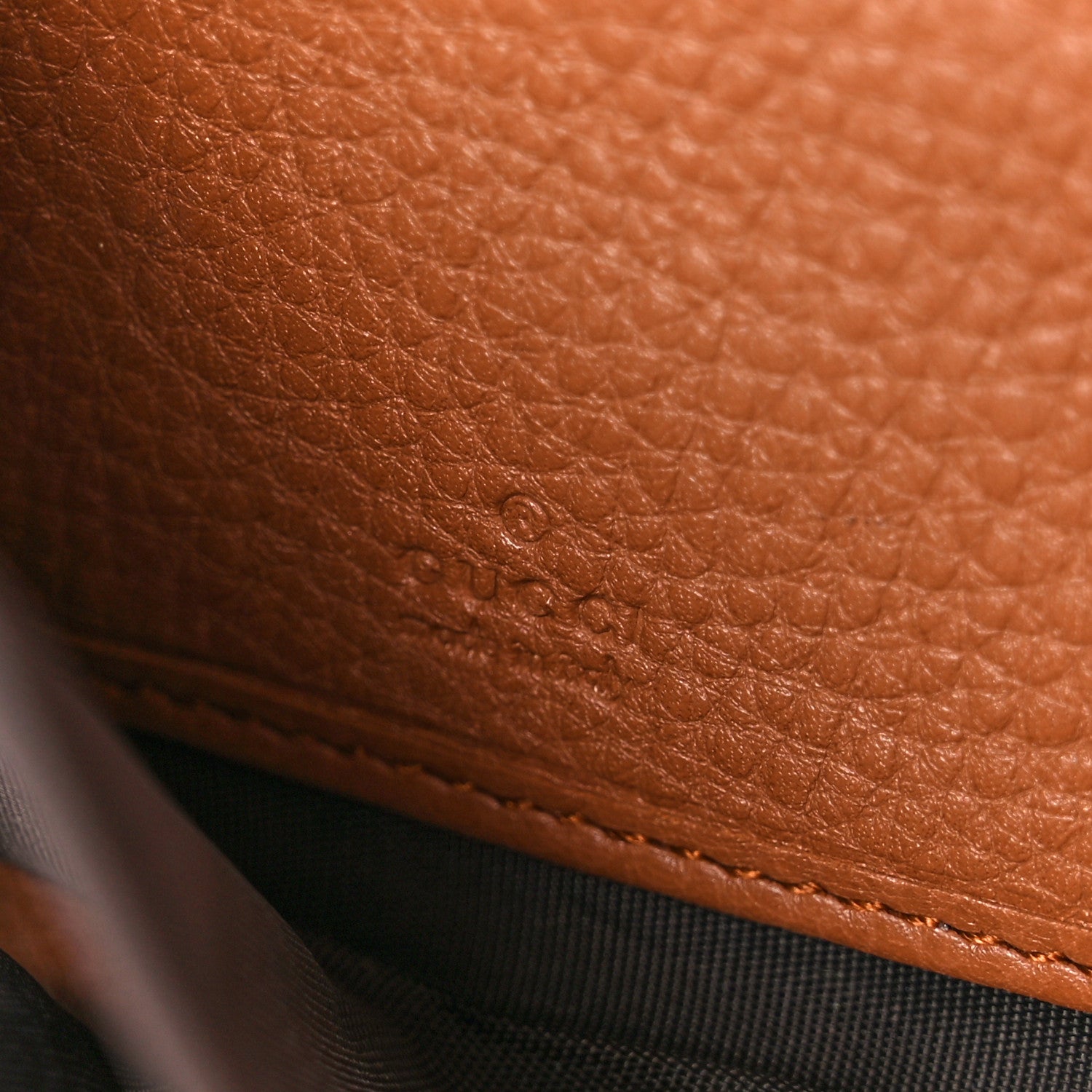 Gucci Pebbled Calfskin Soho Zip Around Wallet Dusty Blush 6 of 8