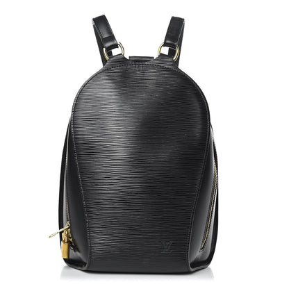 Louis Vuitton Epi Mabillon Backpack Black 1 of 12