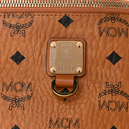 MCM Visetos Belt Bag Cognac 6 of 9