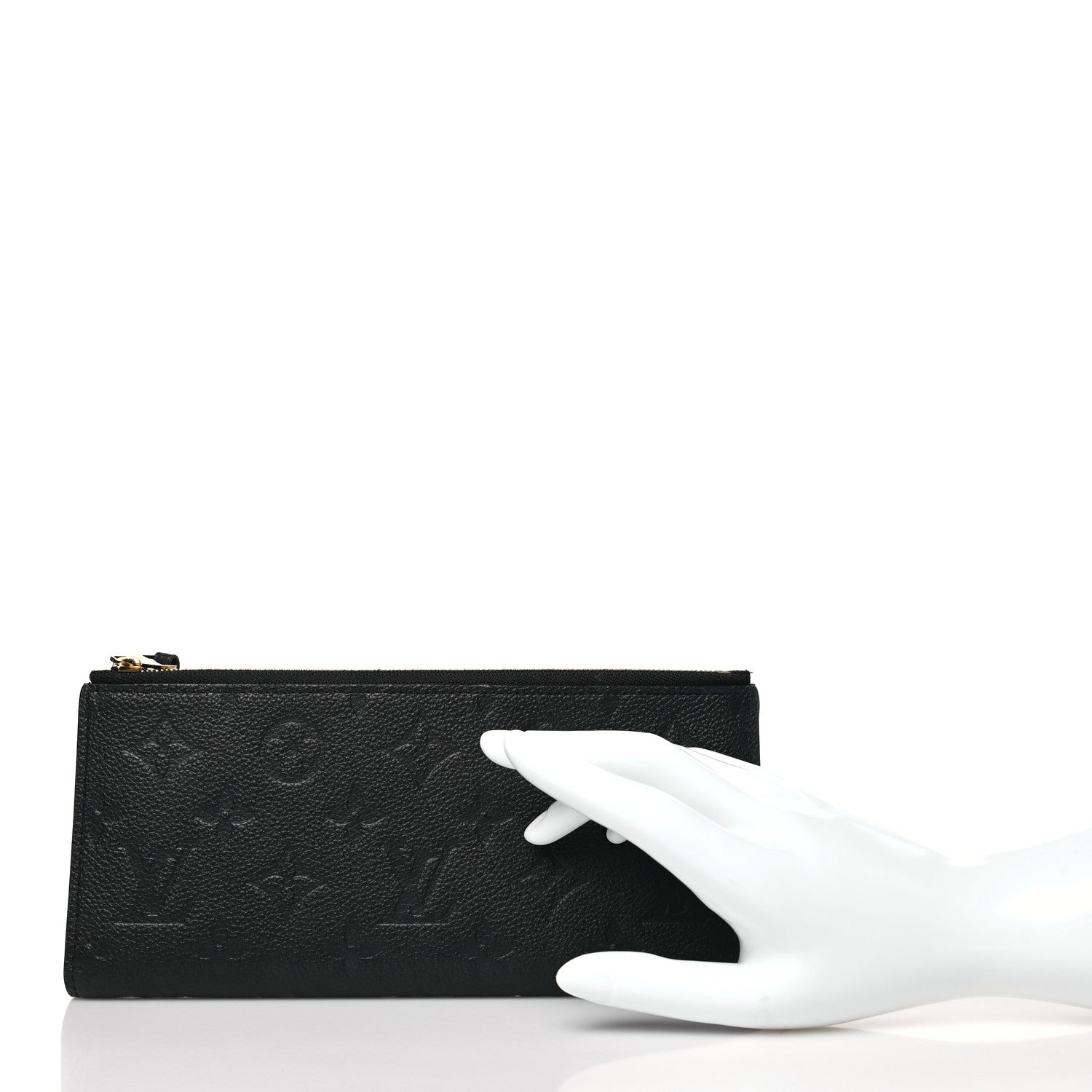 Louis Vuitton Empreinte Adele Wallet Black 2 of 6