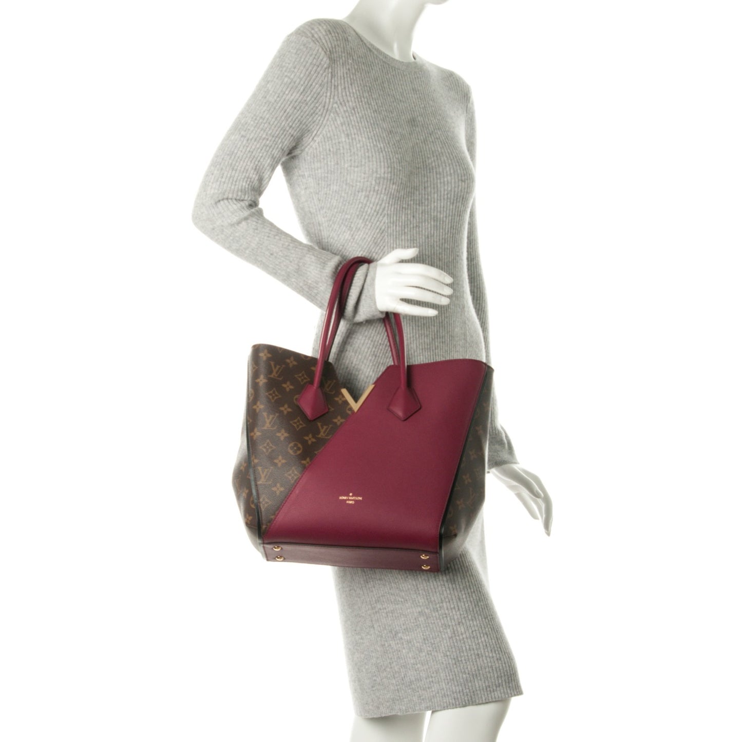 Calfskin Monogram Kimono Tote Aurore