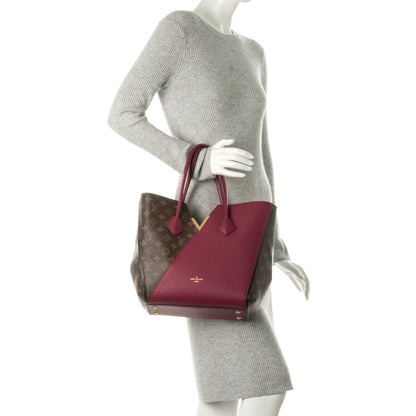 Louis Vuitton Calfskin Monogram Kimono Tote Aurore 2 of 8