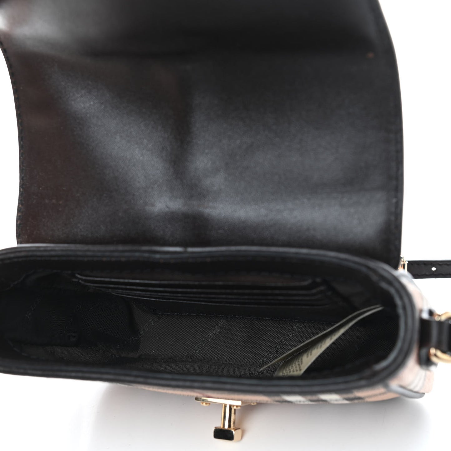 Haymarket Check Mini Berkeley Crossbody Black