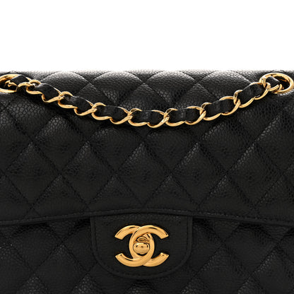 Chanel Caviar Quilted Small Double Flap Black 8 of 14