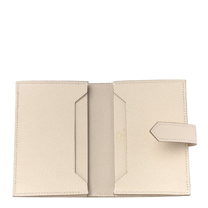 Hermes Epsom Bearn Card Holder Wallet Craie 5 of 11