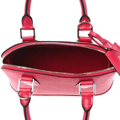 Louis Vuitton Epi Jacquard Alma BB Rose Pondicherry 5 of 12