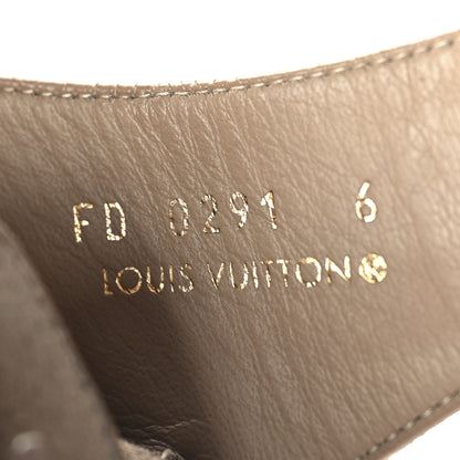 Louis Vuitton Monogram Fur LV Easy Mule 6 Brown 7 of 8