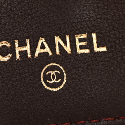 Chanel Lambskin Quilted Classic 4 Key Holder Wallet Black 6 of 10