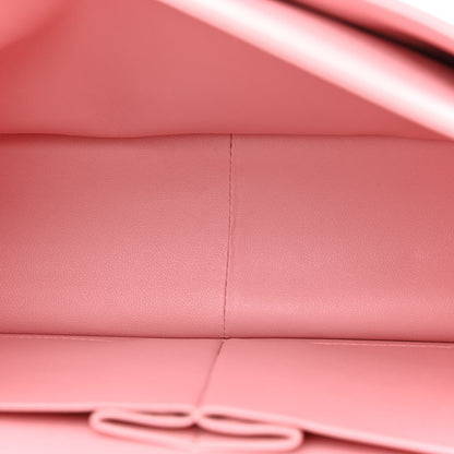 Chanel Caviar Quilted Jumbo Double Flap Pink 5 of 10