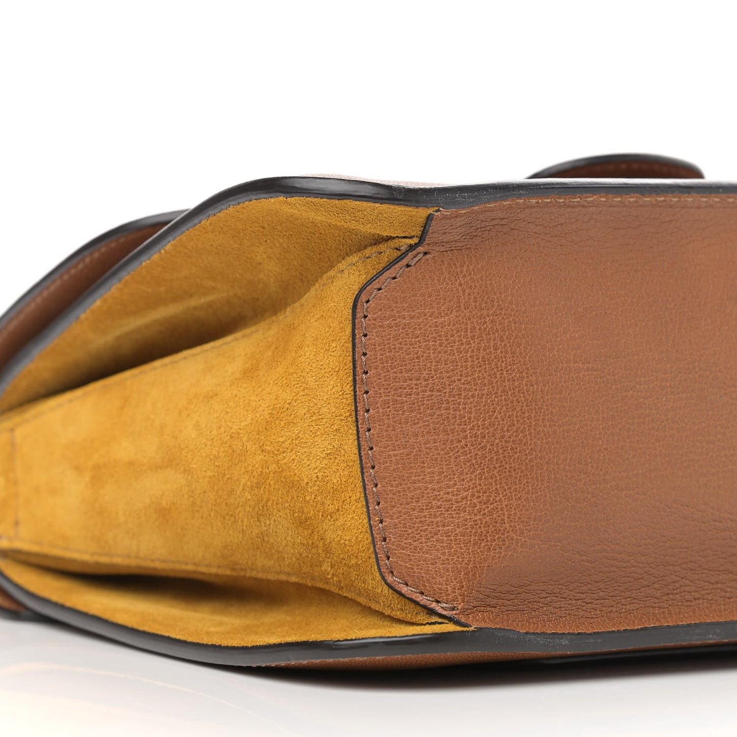 Goatskin Medium Mily Shoulder Bag Caramel