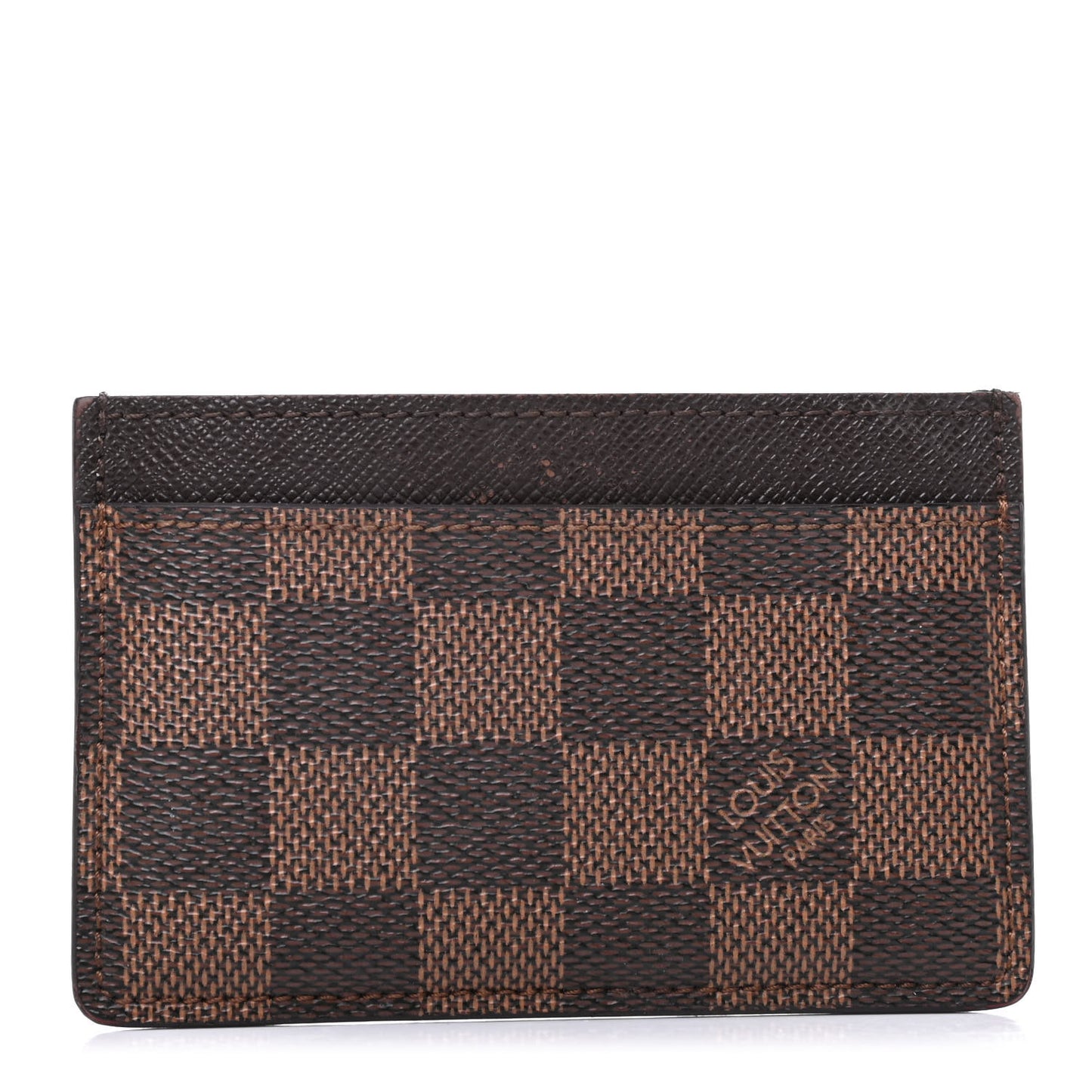 Damier Ebene Card Holder