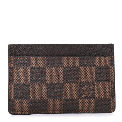 Louis Vuitton Damier Ebene Card Holder 1 of 7
