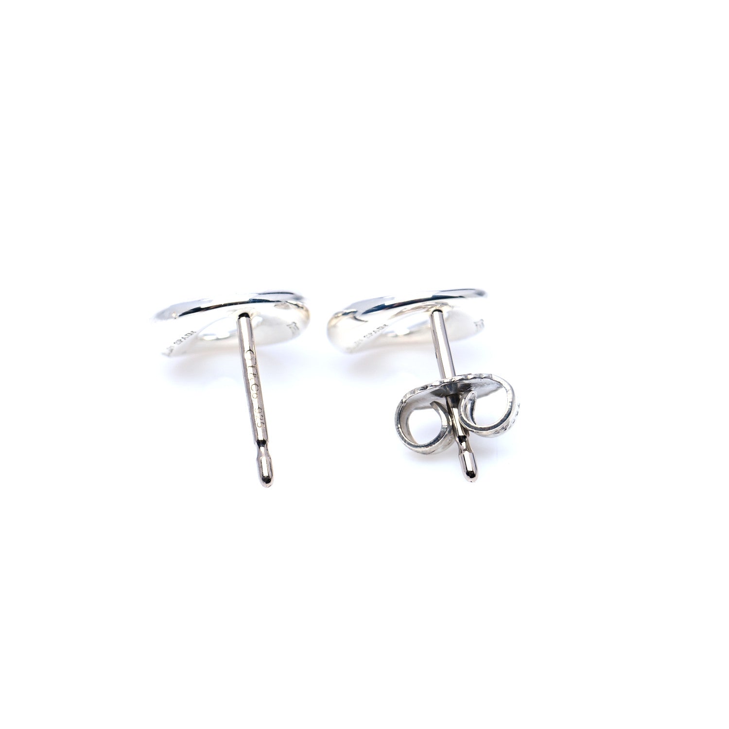 Tiffany Sterling Silver Elsa Peretti Sevillana Earrings 3 of 7