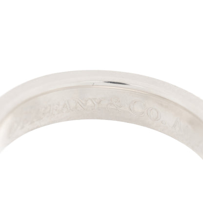 Tiffany Sterling Silver Narrow 1837 Band Ring 50 5.25 4 of 4