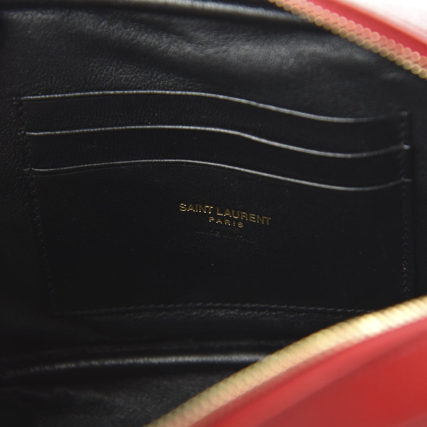 Grain De Poudre Matelasse Monogram Mini Lou Camera Bag Eros Red