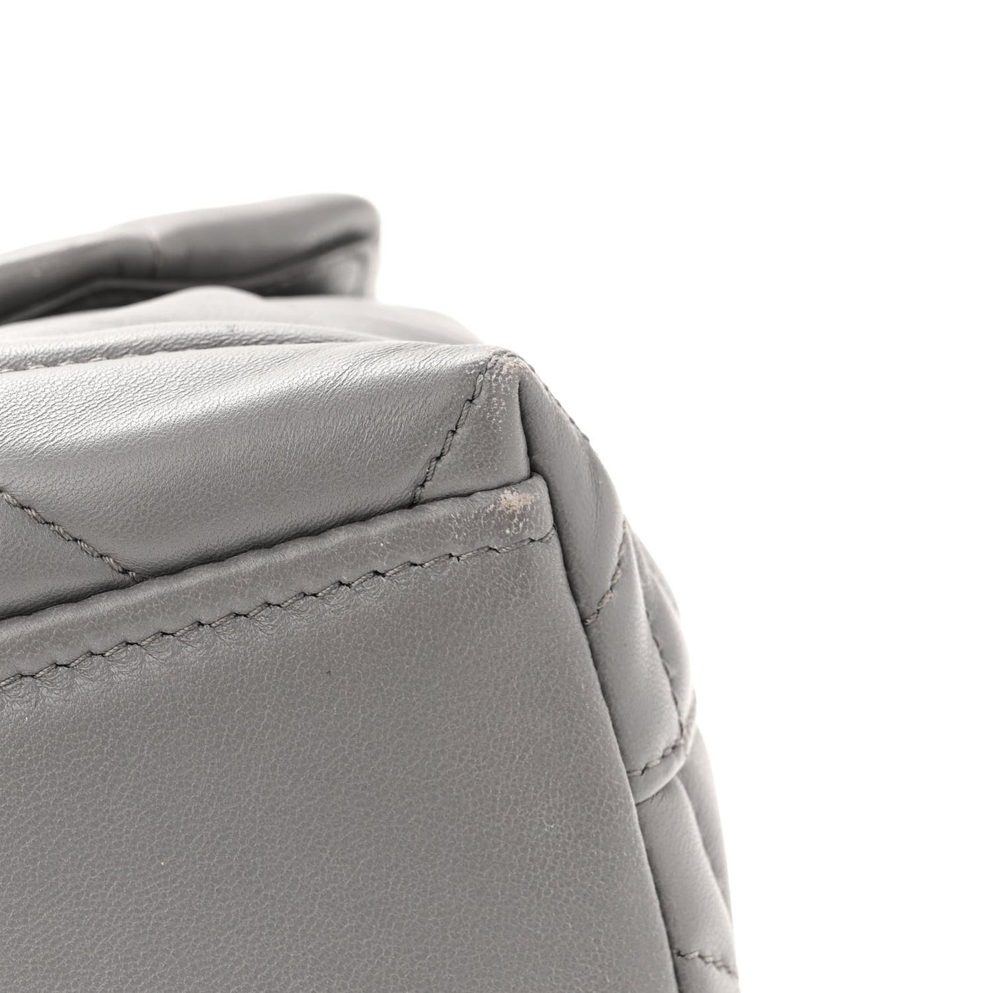 Nappa Triangle Stitched Small Spectrum Bag Marmo