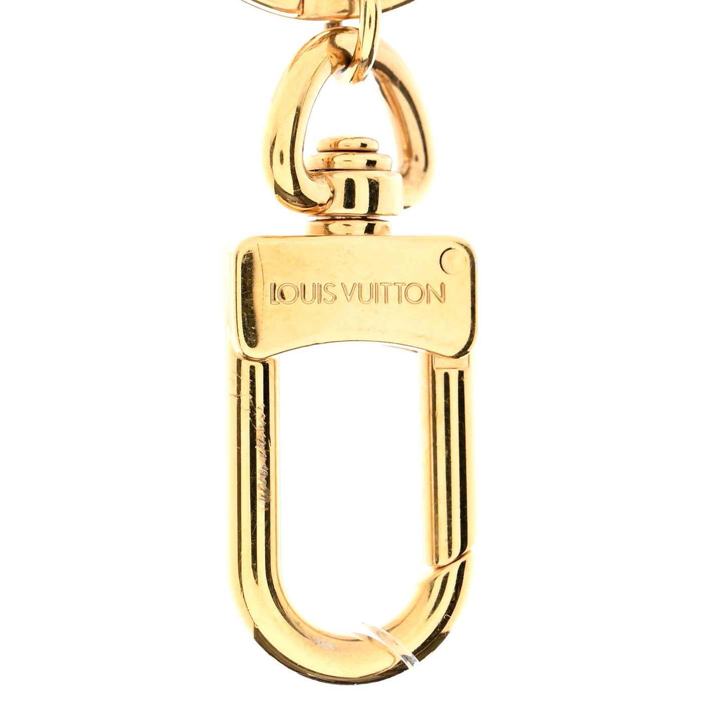 Monogram Epi Blooming Flowers Bag Charm Key Holder White