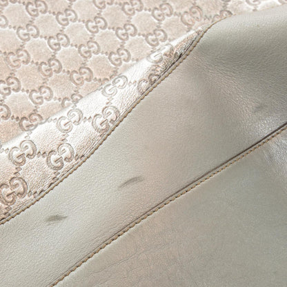 Gucci Guccissima Large Tote Silver 9 of 9