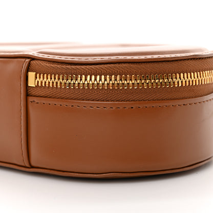 Christian Dior Calfskin CD Signature Oval Crossbody Camera Bag Brown 11 of 13