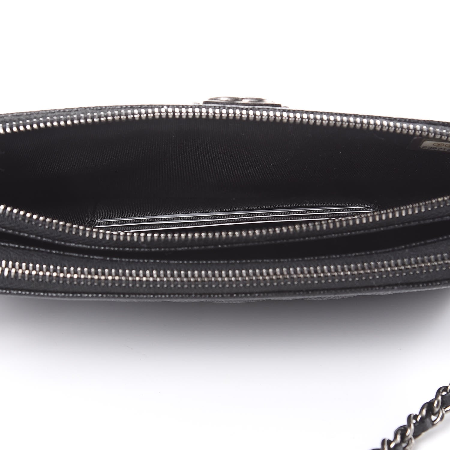 Chanel Caviar Quilted Small Boy Clutch With Chain Black 6 of 11