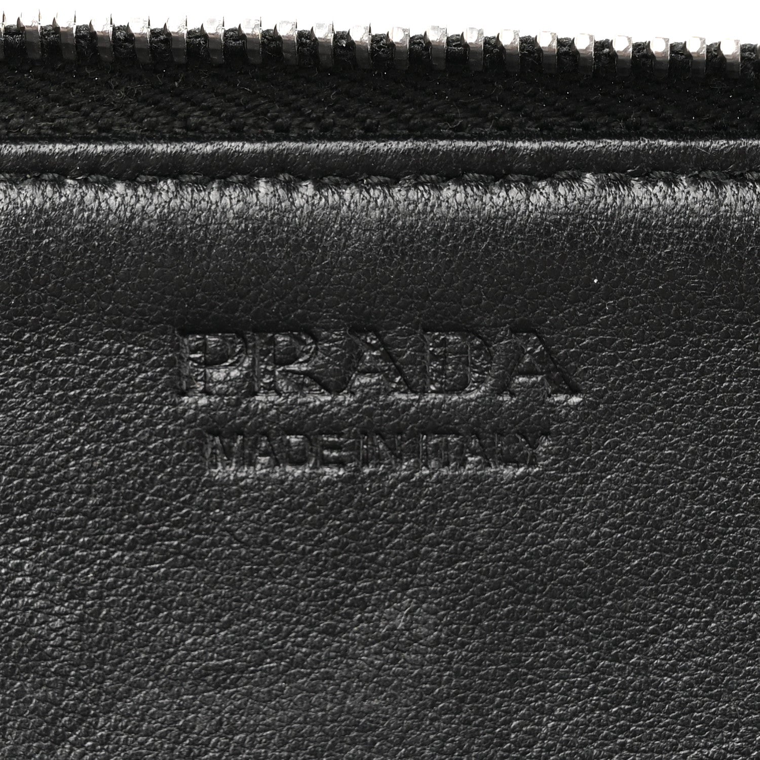 Prada Saffiano Key Holder Black 6 of 9