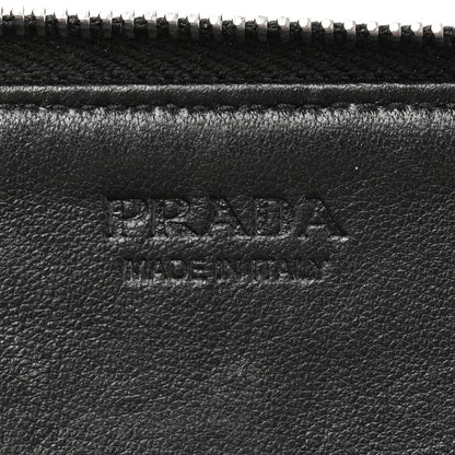 Prada Saffiano Key Holder Black 6 of 9