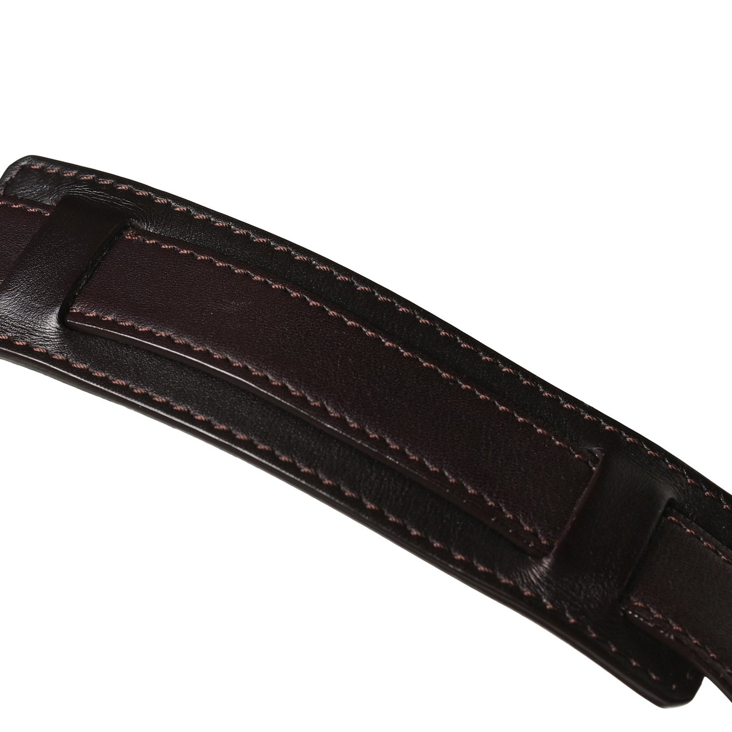 Textured Calfskin Suede Tri-Color Large Trapeze Burgundy