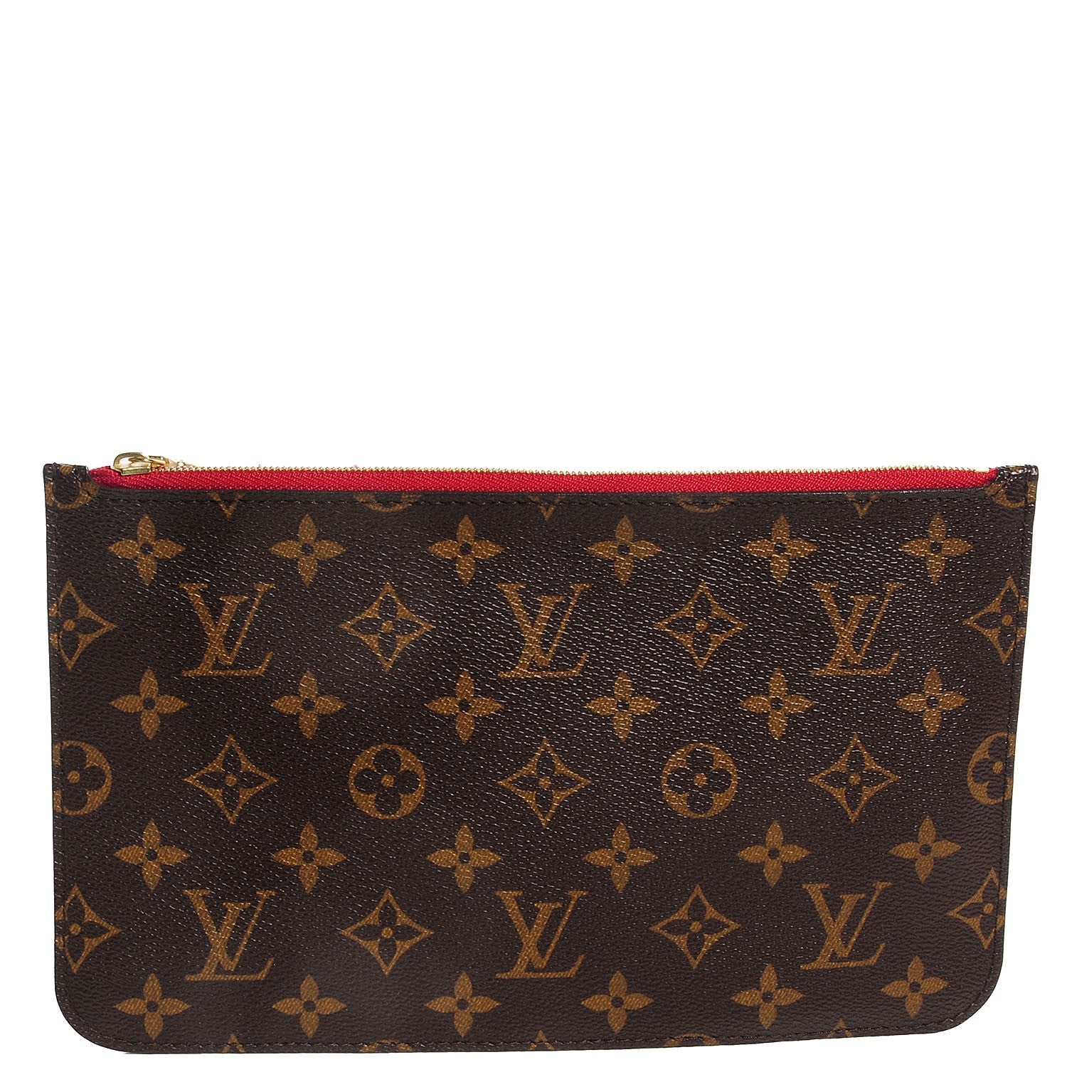 Louis Vuitton Monogram Neverfull MM GM Pochette Cherry 1 of 8