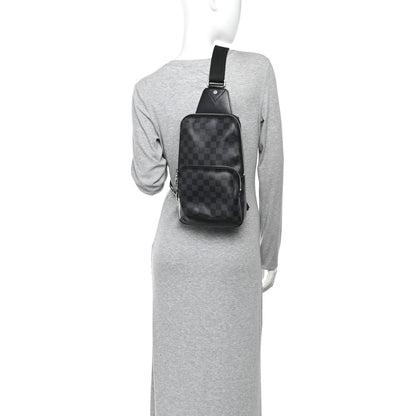 Louis Vuitton Damier Graphite Avenue Sling Backpack 2 of 10