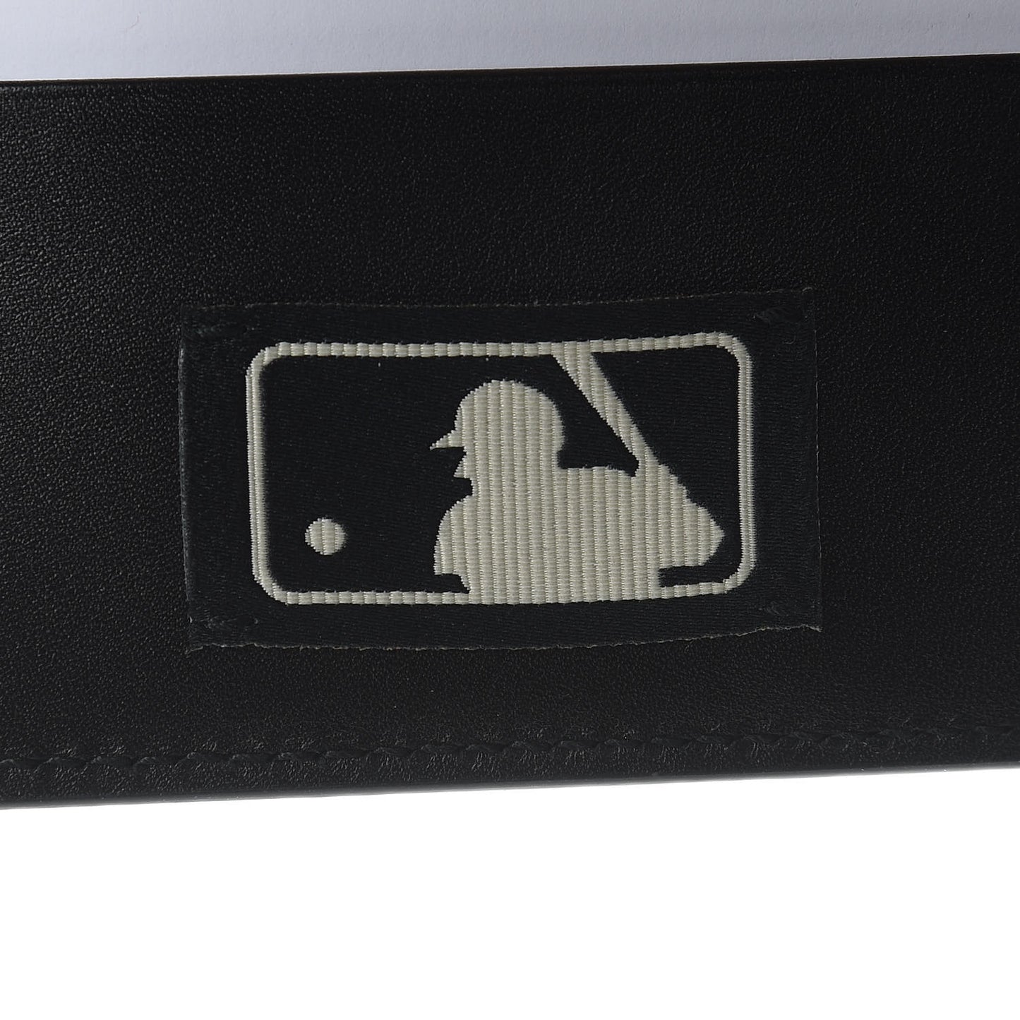 X MLB Guccissima LA Dodgers Embroidered Bi-Fold Wallet Black Green