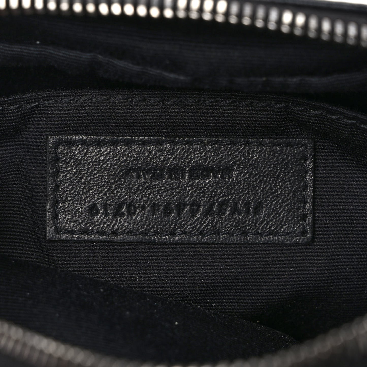 Calfskin Matelasse Monogram Lou Camera Bag Black