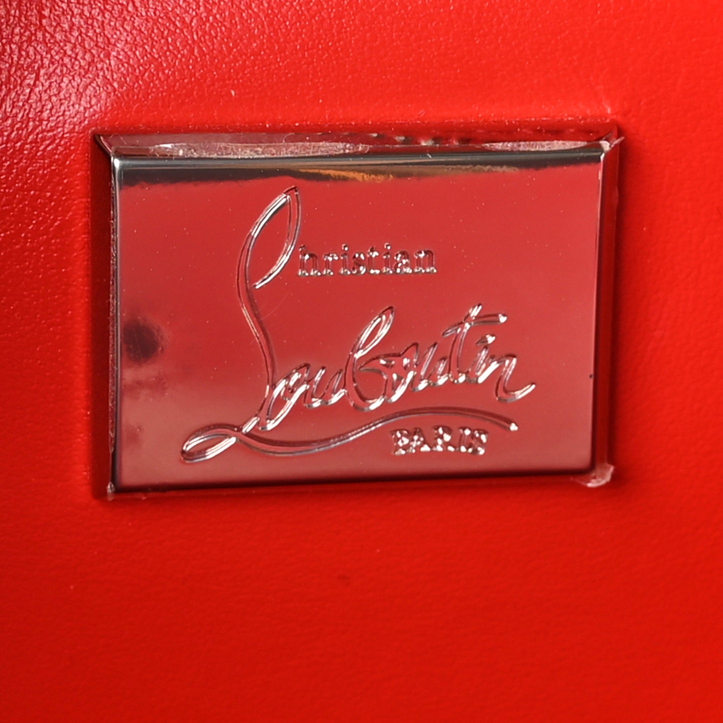 Calfskin Patent Studded Large Paloma Cognac